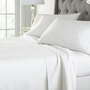 Liz Claiborne Luxury Performance 1000tc Sheet Set %58 Cotton %42 Poly